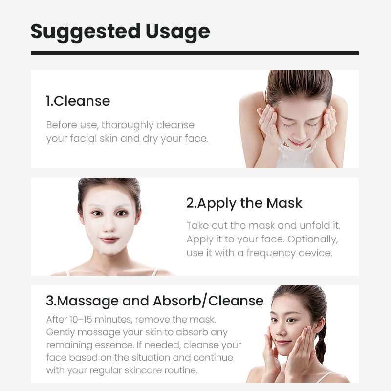 AMIRO BEAUTY Pro-Collagen Firming Serum Facial Mask - Image 6