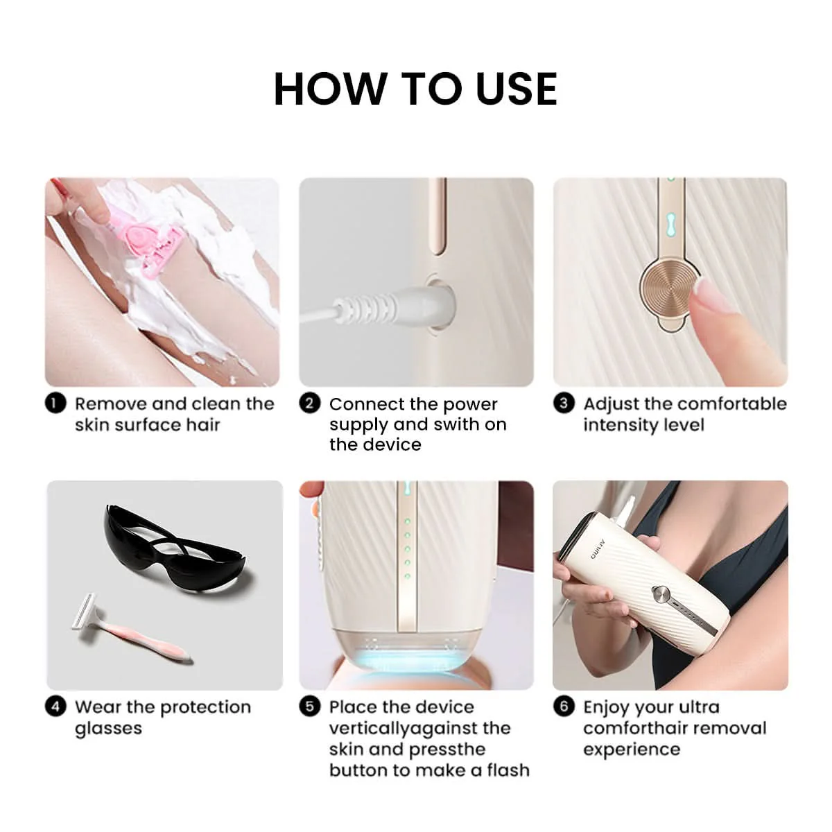 AMIRO IceSmooth Hair Removal IPL Device - Image 8